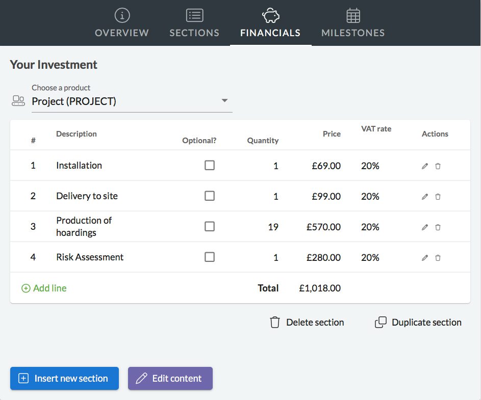 financial-table